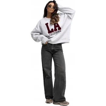 Dámská mikina Rue Paris dámská mikina bez kapuce RV-BL-A1035.13 univerzální velikost