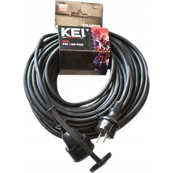 Napájecí kabel Prodlužovací Kabel jednoduchý KEL 25 m 1 ks černý