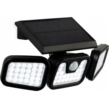 Venkovní osvětlení SOLÁRNÍ LAMPA NA SOLÁRNÍ ENERGII S ČIDLEM POHYBU A SOUMRAKU 100 LED