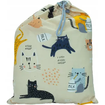 Školní sáček Kerstin SÁČEK NA PAPUČE BOTY DO ŠKOLKY BAVLNA