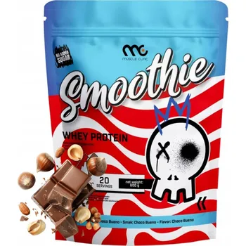 Protein Protein syrovátkový koncentrát - WPC Muscle Clinic prášek 600 g příchuť čokoláda a ořech