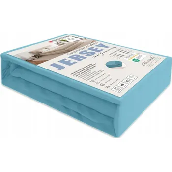 Prostěradlo Prostěradlo JERSEY s gumou modré 200x200 cm