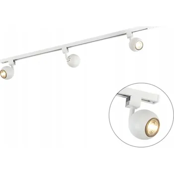 IP kamera Inteligentní moderní systém kolejnicového osvětlení bílý 1-fázový se 3