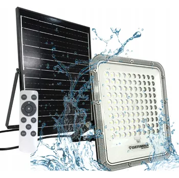 LED Reflektor 50W Solární s Solárním Panelem