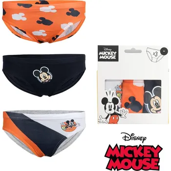 Chlapecké spodní prádlo SADA 3 KS SLIPY MICKEY Erve 38823 Velikost: 122-128