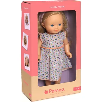 Panenka DJECO Panenka Marie s vlasy 32 cm KRÁSNÁ KOLEKCE POMEA