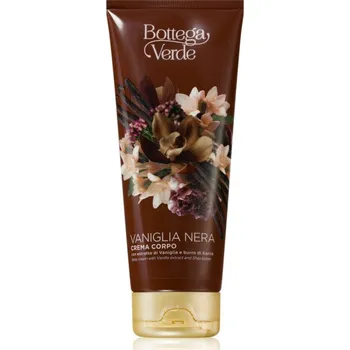 Tělový krém Bottega Verde Black Vanilla jemný tělový krém s bambuckým máslem 200 ml