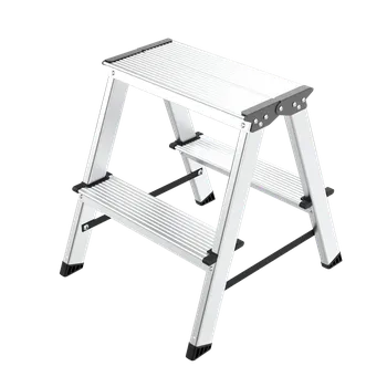 Žebřík Hliníkový žebřík Hillagi Duo oboustranný 2x2 150 kg