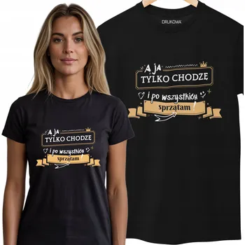 Dámské tričko Dámské tričko kulatý výstřihem DRUKOMA velikost XL