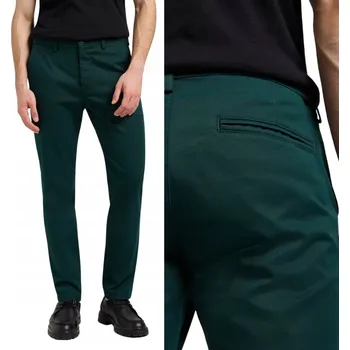 Pánské kalhoty LEE SLIM CHINO JADE FOREST 112370610 32/32 - Štíhlé pánské chino kalhoty, zelené