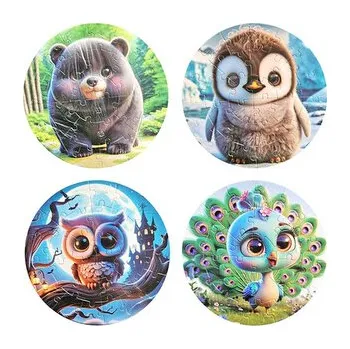 Magnetické puzzle zvířátko