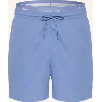 Pánské oblečení Calvin Klein Pánské Plavky, tmavě modrá / bílá, 50/M