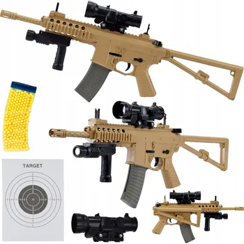 Skleplolki Puška M16 PISTOLOVÁ PUŠKA NA KOULE ŠTÍT