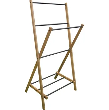 Dávkovač mýdla WING skládací stojan na ručníky 58x103x35cm, jasan