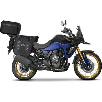 Zavazadlo na motocykl Kompletní sada sedlových brašen SHAD TERRA TR40 a hliníkového 55L vrchního kufru, včetně montážní sady SHAD SUZUKI V-STROM 800 DE pro SUZUKI DL 800 V-STROM