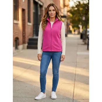 Dámská vesta Unisex vesta fleece ALTISPORT NoPrint NP/ALU815 FUCHSIA RED XS