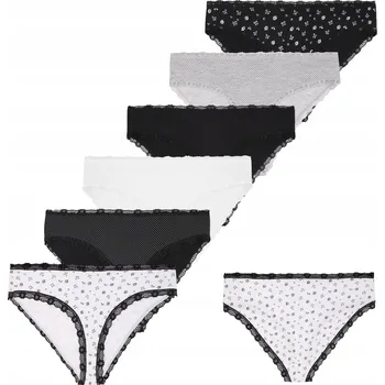 Dámské spodní prádlo Kalhotky dámské kalhotky Moraj 6-balení klasické bavlněné XL