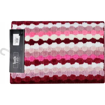 Koupelnová předložka ZAC Koupelnová předložka 40x60 cm proužky červená