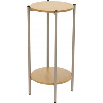 Konferenční stolek Stolek Premium kulatý 31 x 31 x 61 cm dub