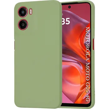 Pouzdro na mobilní telefon Techsuit - SoftFlex - Motorola Moto E15 - Matcha