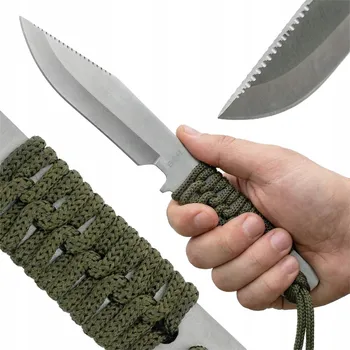 Bojový nůž BSH TAKTICKÝ NŮŽ VRHACÍ VOJENSKÝ FULL-TANG SHURIKEN FINKA