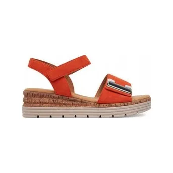 Dámské sandále Gabor Dámské sandály GABOR-62.700.23 BARVA oranžová