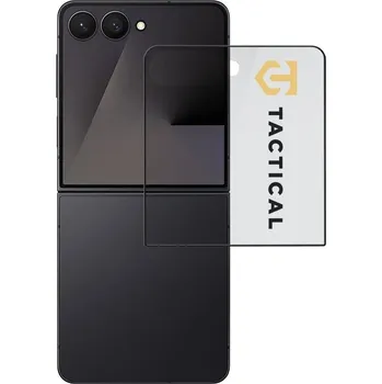 Mobilní telefon Tactical Glass Shield 5D sklo (Vnější) pro Samsung Galaxy Z Flip 7 Black