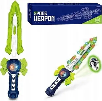 SVĚTELNÝ MEČ LED S PROJEKTOREM, ZVUKEM A SVĚTLEM - SKVĚLÁ ZÁBAVA PRO KLUKA