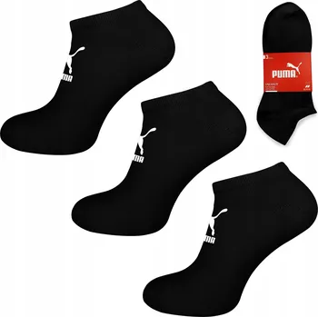 Ponožky Puma PUMA SNEAKER PONOŽKY KOTNÍKOVÉ PONOŽKY černé velikosti 35-38