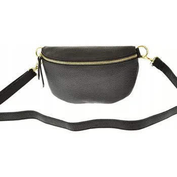 Kabelka Laura Biaggi kabelka přes rameno přírodní semišová kůže černá