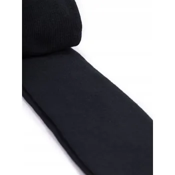 YOCLUB dětské punčocháče černé bavlna velikost 140