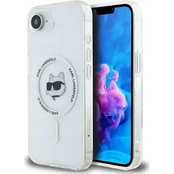Pouzdro na mobilní telefon Zadní Kryt Karl Lagerfeld pro Apple iPhone 16e, bezbarvé