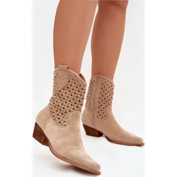 Dámská zimní obuv Boty na podpatku model 223853 Step in style 39