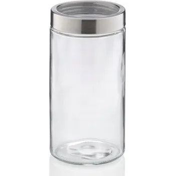 Dóza na potraviny Sklad potravin Kara sklo transparentní 22,0cm 11,0cm 1,7l