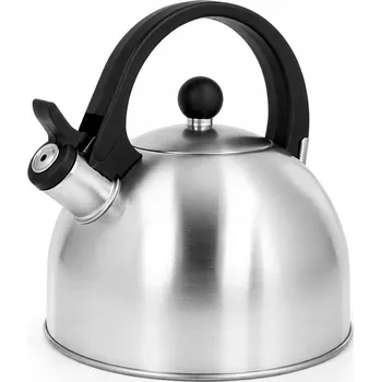 Rychlovarná konvice Konvice tradiční ocelová Brunbeste 2,5 l šedá