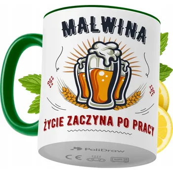 Hrnek Polidraw Hrnek Polidraw Pro Malvínu, keramický, 330 ml