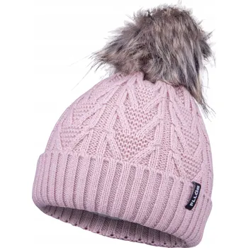Čepice Zimní čepice FLLÖS růžová univerzální velikost