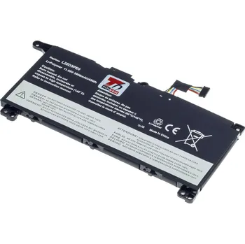 Baterie k notebooku Baterie T6 Power pro Lenovo K14 G3 IMU, Li-Poly, 11,55 V, 3900 mAh (45 Wh), černá