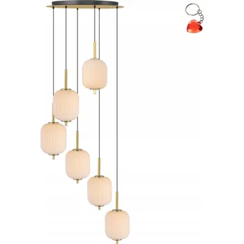 Závěsné svítidlo Zuma Line AKARI 6-bodové LED - integrovaný LED zdroj