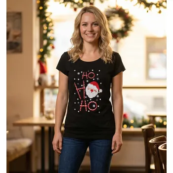 Dámské tričko Dámské tričko ALTISPORT VANOCE03W120 ČERNÁ XS