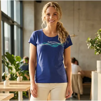 Dámské tričko Dámské triko ALTISPORT ALW085122 KRÁLOVSKÁ MODRÁ XS