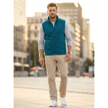 Dámská vesta Unisex vesta fleece ALTISPORT NoPrint NP/ALU815 PETROLEJOVÁ S