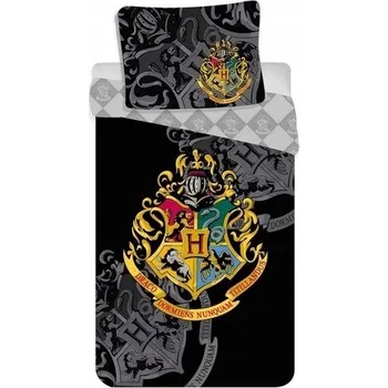 Povlečení Originální bavlněné Povlečení HARRY POTTER 140x200 cm, polštář 70x90 cm. Dárek