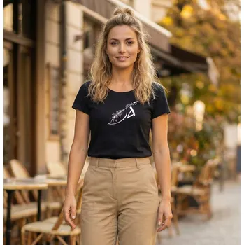 Dámské tričko Dámské triko ALTISPORT ALW030F61 NÁMOŘNÍ MODRÁ S