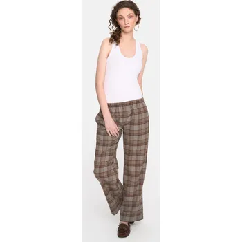 Dámské kalhoty BY INSOMNIA Kalhoty rovného střihu JANE S