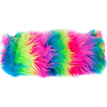 Penál Pouzdro na tužky s přihrádkami Velké ŠKOLNÍ POUZDRO MEMORIS Fluffy Chlupaté MEGA