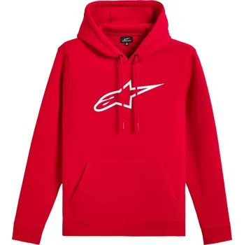Pánská mikina Mikina Alpinestars Ageless Hoodie 3 červeno-bílá S