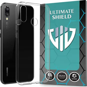 Pouzdro na mobilní telefon Zadní Kryt Ultimate Shield pro Huawei P20 bezbarvý