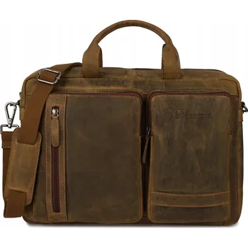 Brašna na notebook Beltimore taška na notebook přírodní kůže, bez potisku