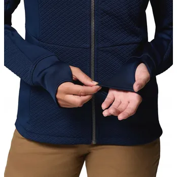 Dámská mikina Dámská fleecová mikina Columbia Roffe Ridge Full Zip Fleece - Collegiate Navy S